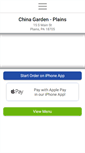 Mobile Screenshot of chinagardenplains.com